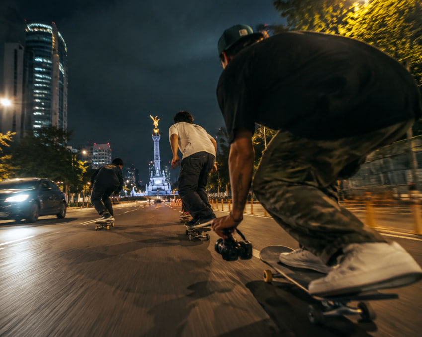 Skate urbano en Ciudad de Mexico